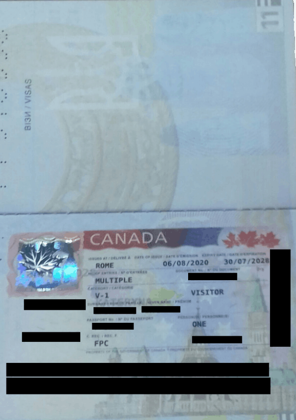 Visa Canada 